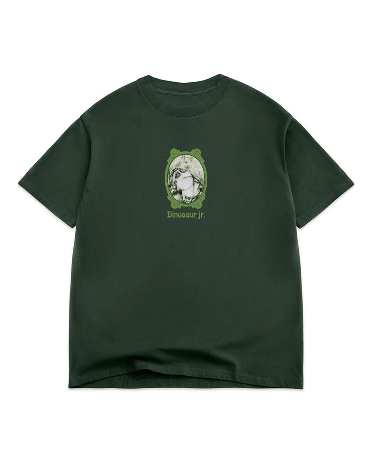 Color Bars x Dinosaur Jr All Over Me Tee - Forest Green - -