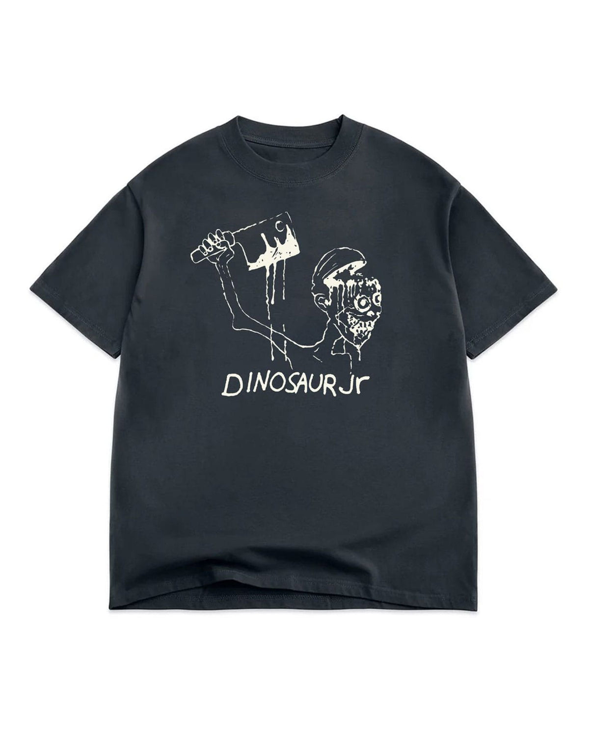 Color Bars x Dinosaur Jr Start Choppin Tee - Vintage Black - -