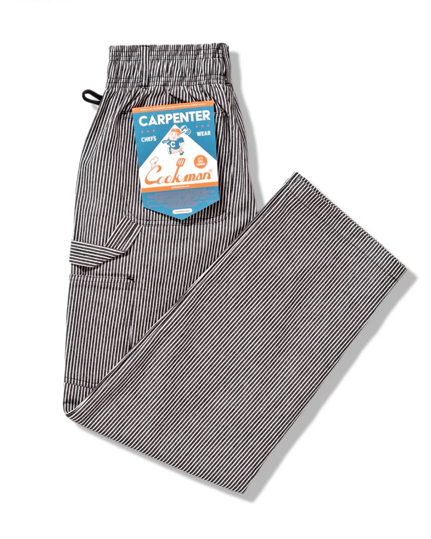 Cookman Carpenter Pants - Hickory Black - -