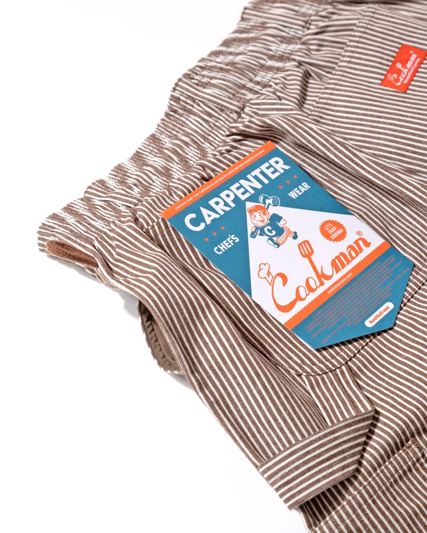 Cookman Carpenter Pants - Hickory Brown - -