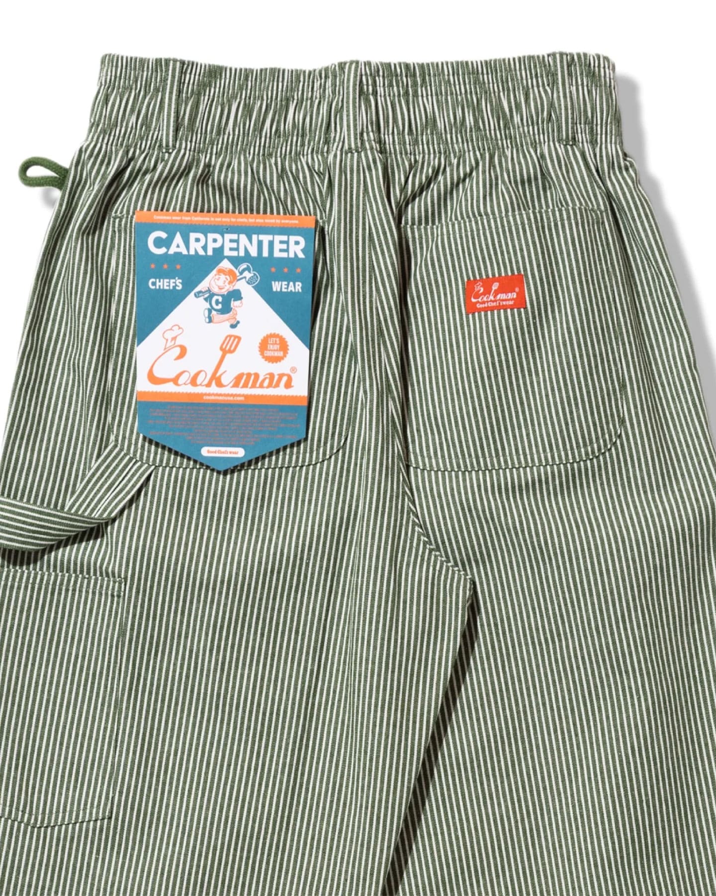 Cookman Carpenter Pants - Hickory Green - -