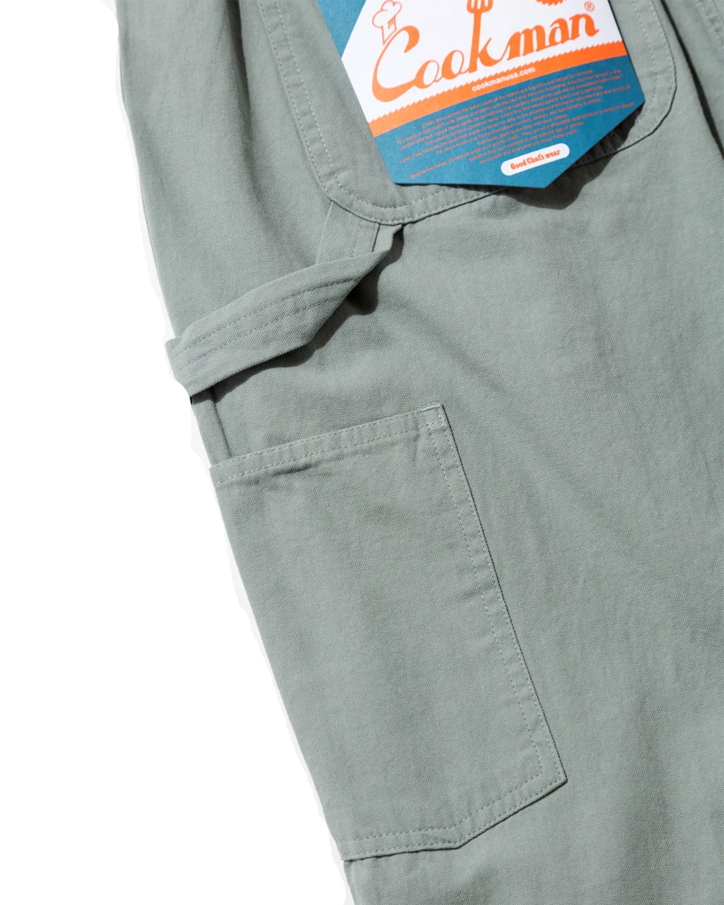 Cookman Carpenter's Pants - Canvas / Still Water - -