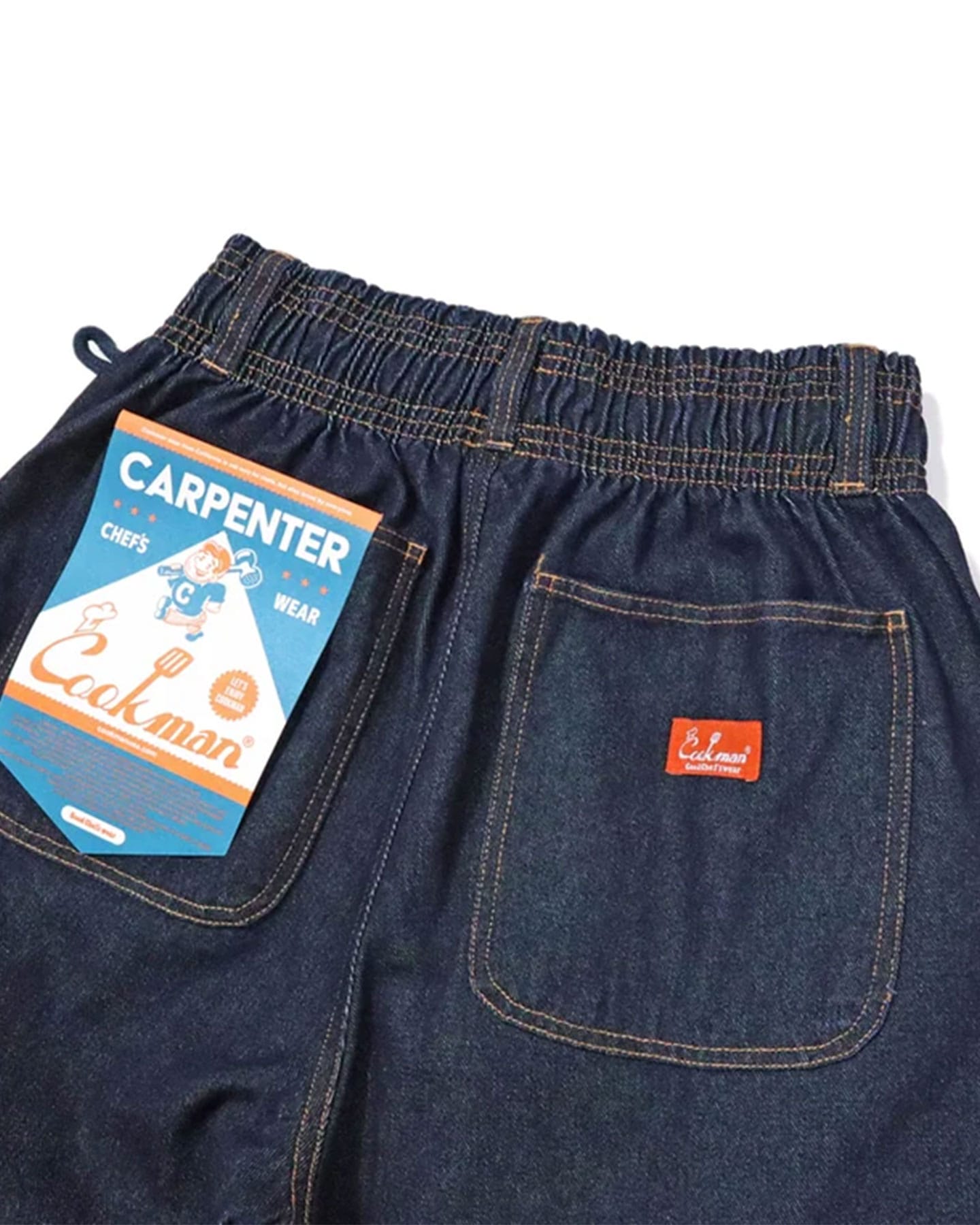 Cookman Carpenter's Pants - Denim / Navy - -