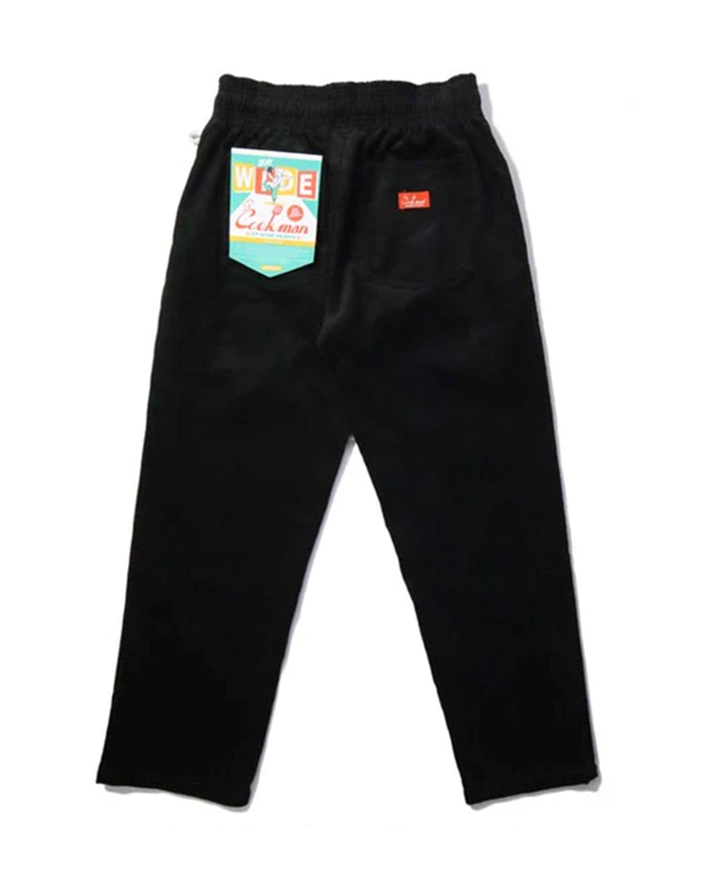 Cookman Chef Corduroy Pants Semiwide - Black - -