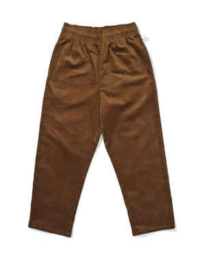 Cookman Chef Corduroy Pants Semiwide - Dark Brown - -