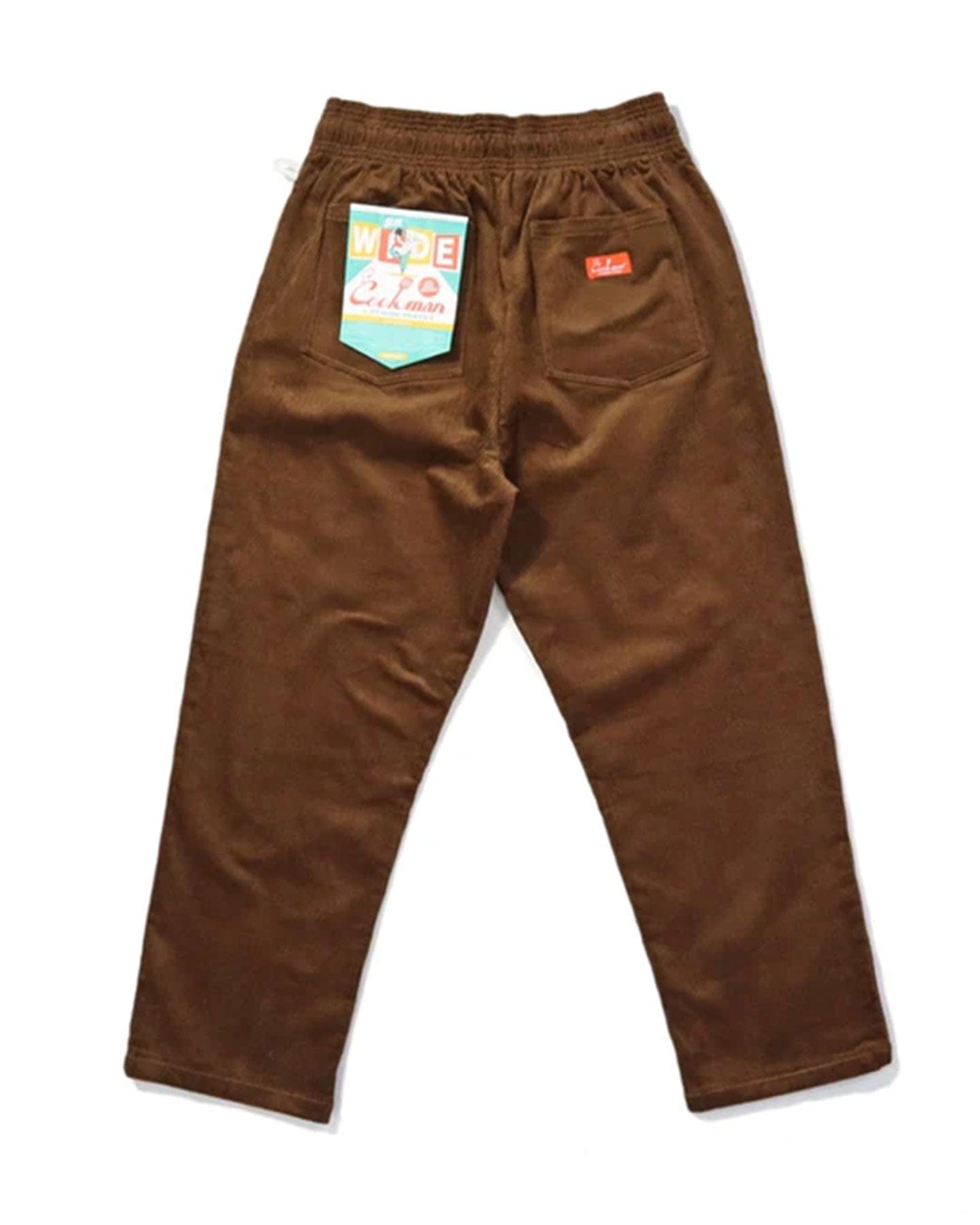 Cookman Chef Corduroy Pants Semiwide - Dark Brown - -