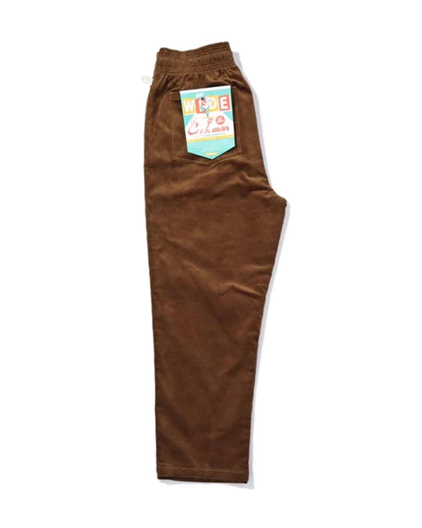 Cookman Chef Corduroy Pants Semiwide - Dark Brown - -