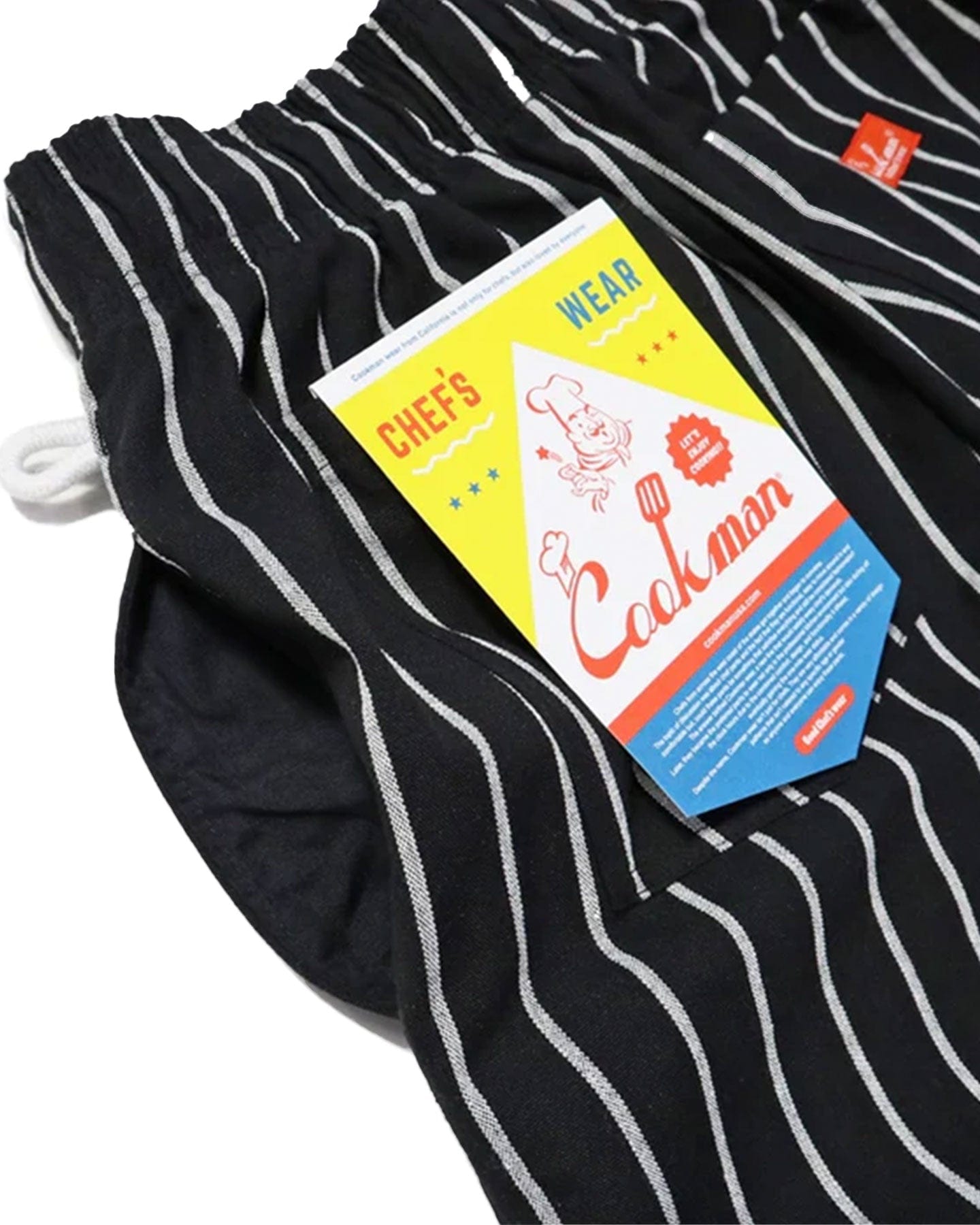 Cookman Chef Pants - Duck Canvas Stripe / Black - -