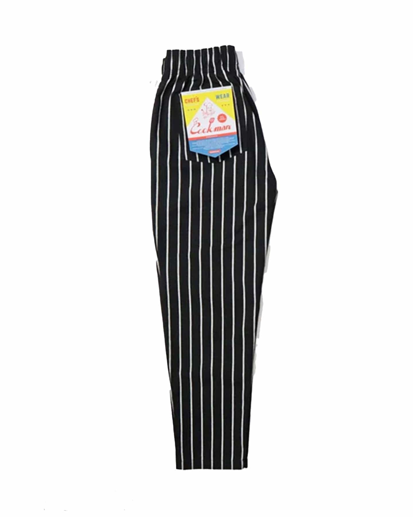 Cookman Chef Pants - Duck Canvas Stripe / Black - -
