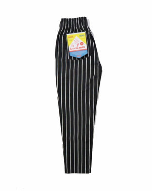 Cookman Chef Pants - Duck Canvas Stripe / Black - -