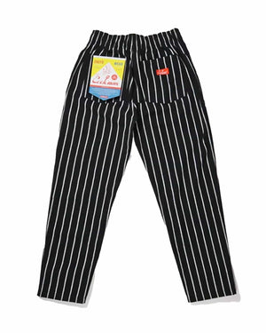 Cookman Chef Pants - Duck Canvas Stripe / Black - -