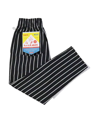 Cookman Chef Pants - Duck Canvas Stripe / Black - 231 338371911 - 2313383719116
