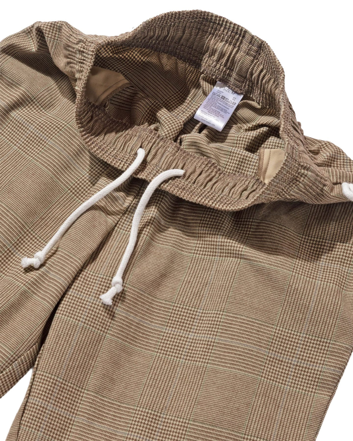 Cookman Chef Pants Glen Check - Brown - -