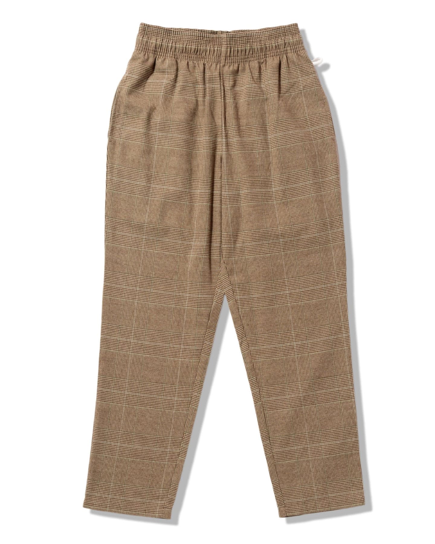 Cookman Chef Pants Glen Check - Brown - -