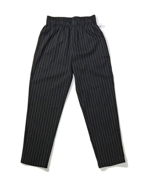 Cookman Chef Pants - Pin Stripe / Black - -