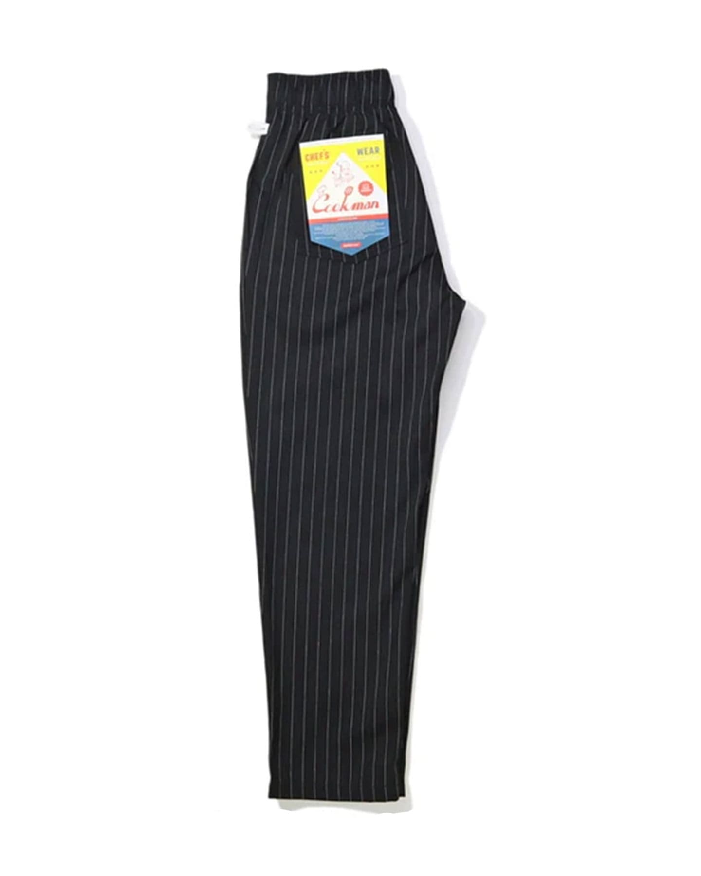 Cookman Chef Pants - Pin Stripe / Black - -
