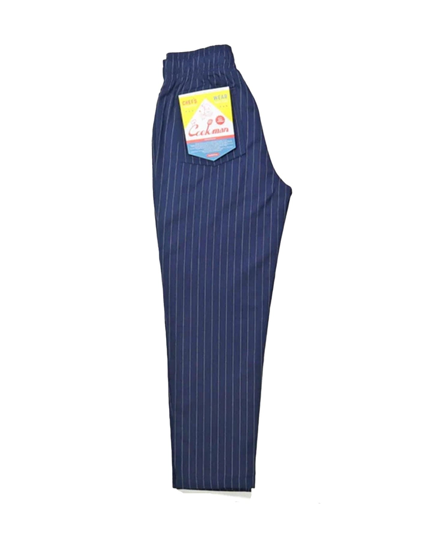 Cookman Chef Pants - Pin Stripe / Navy - -
