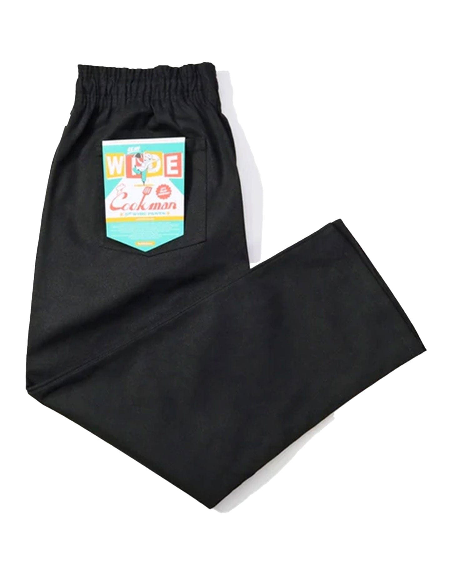 Cookman Chef Pants Semi Wide - Duck Canvas / Black - 231 438281811 - 69541367
