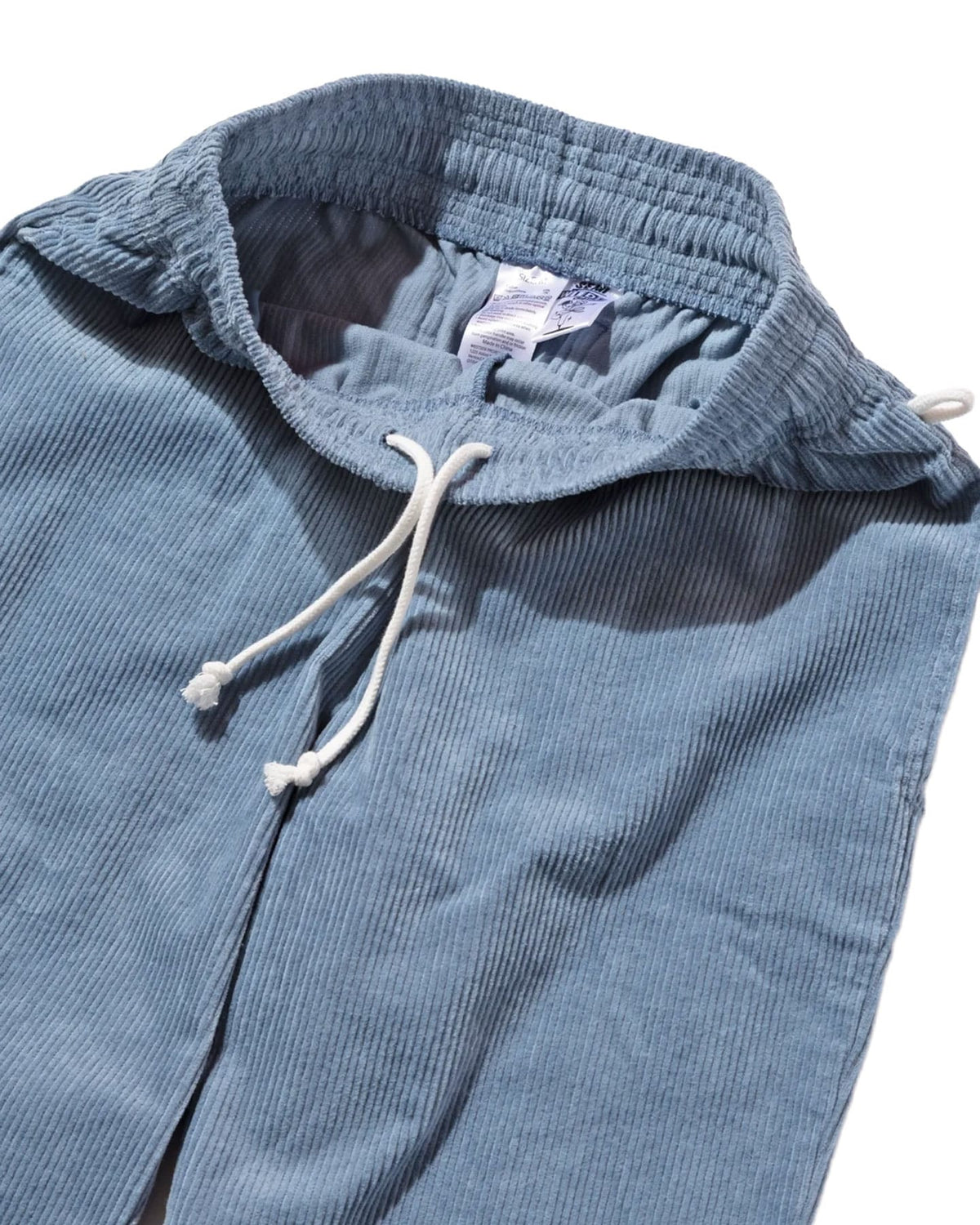 Cookman Chef Pants Semiwide Corduroy - Blue Gray - -