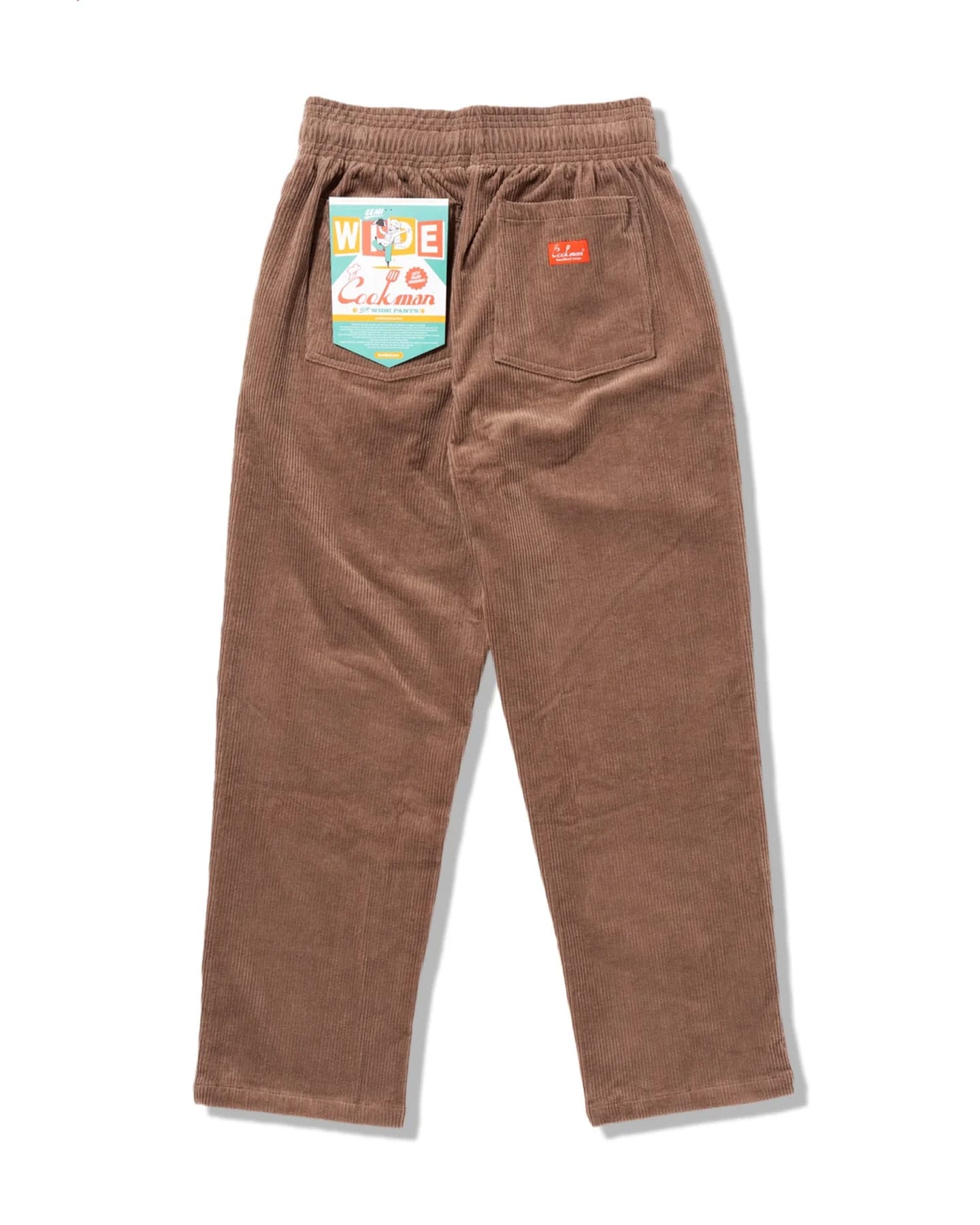 Cookman Chef Pants Semiwide Corduroy - Cocoa - -