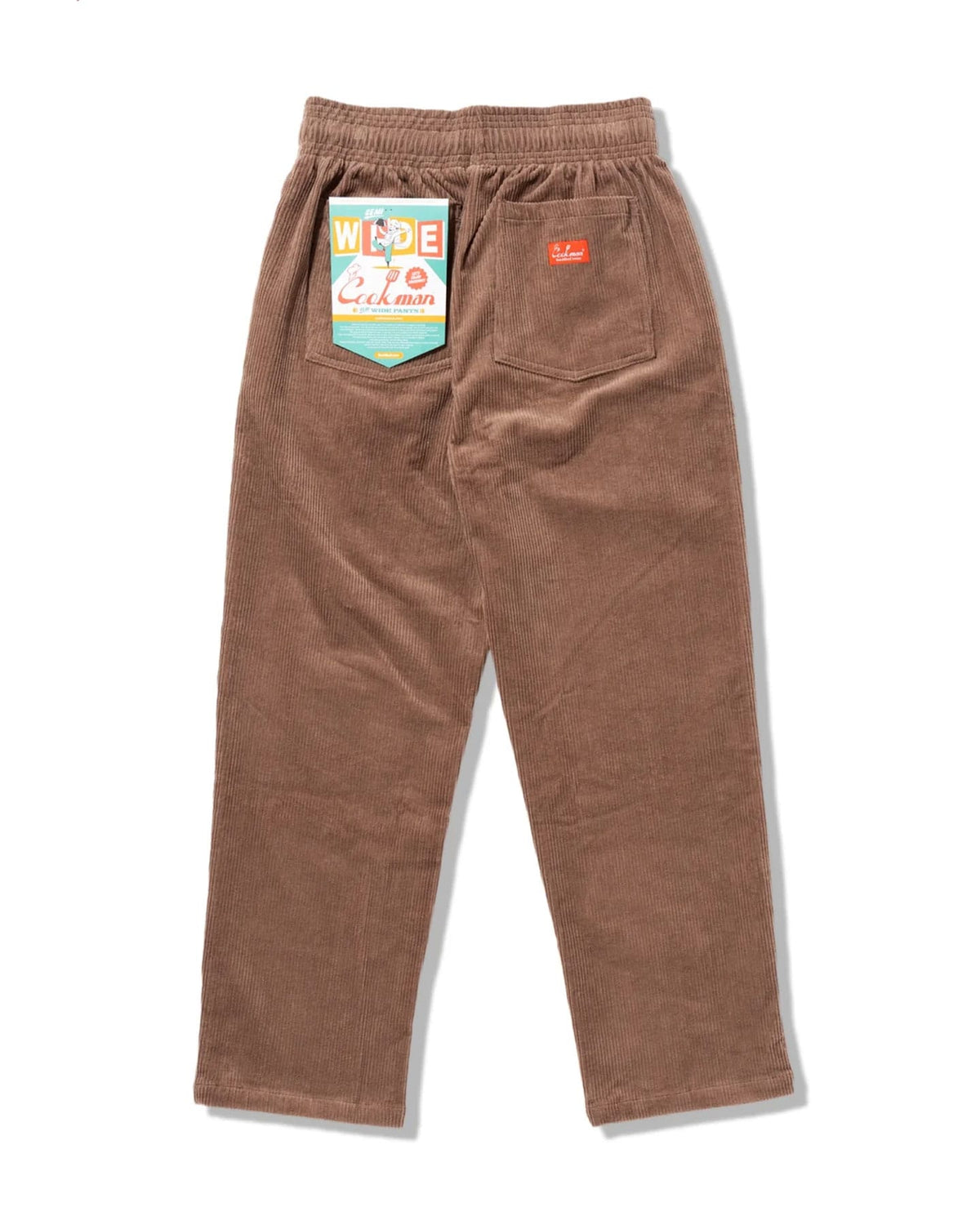 Cookman Chef Pants Semiwide Corduroy - Cocoa - -