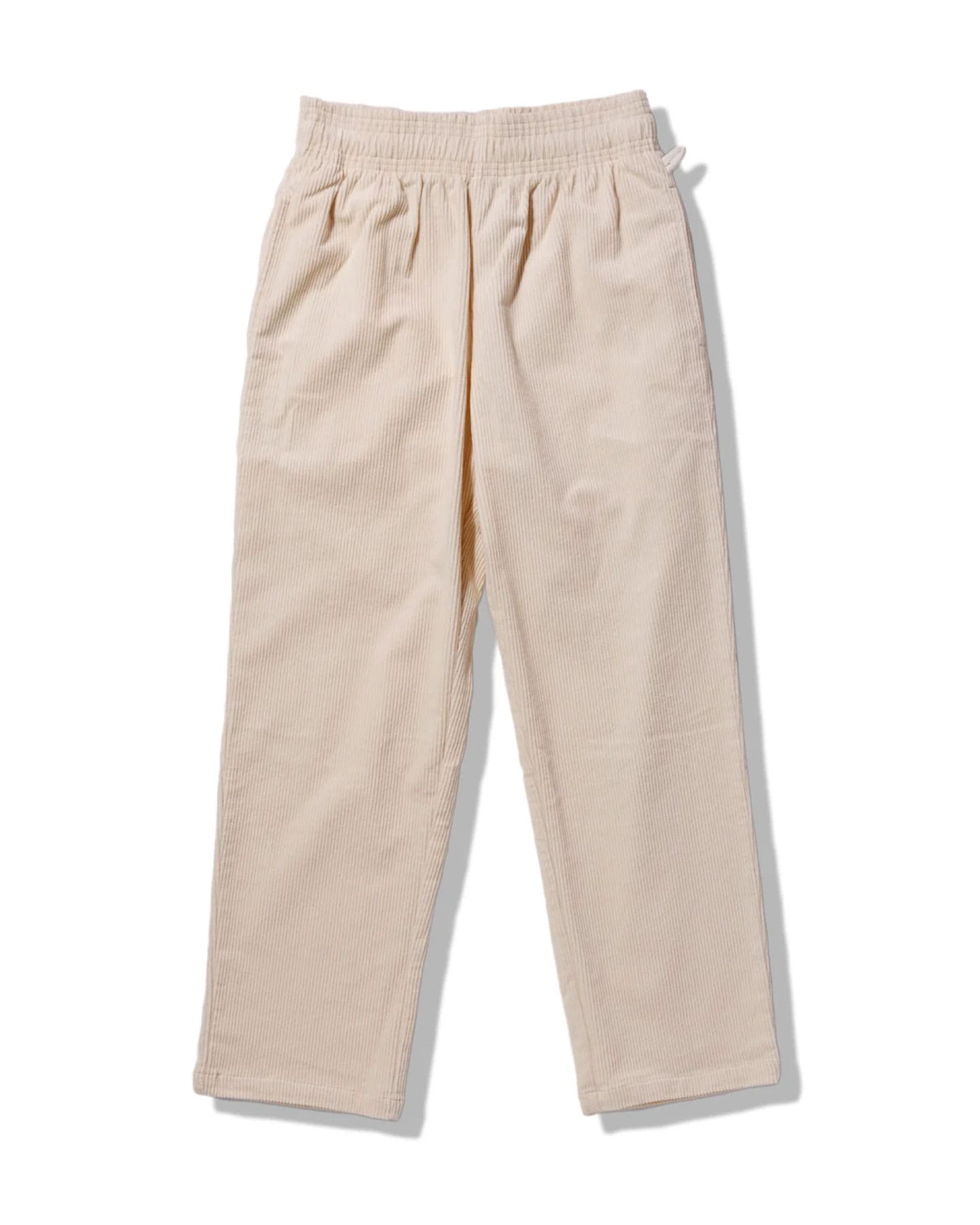Cookman Chef Pants Semiwide Corduroy - Cream - -