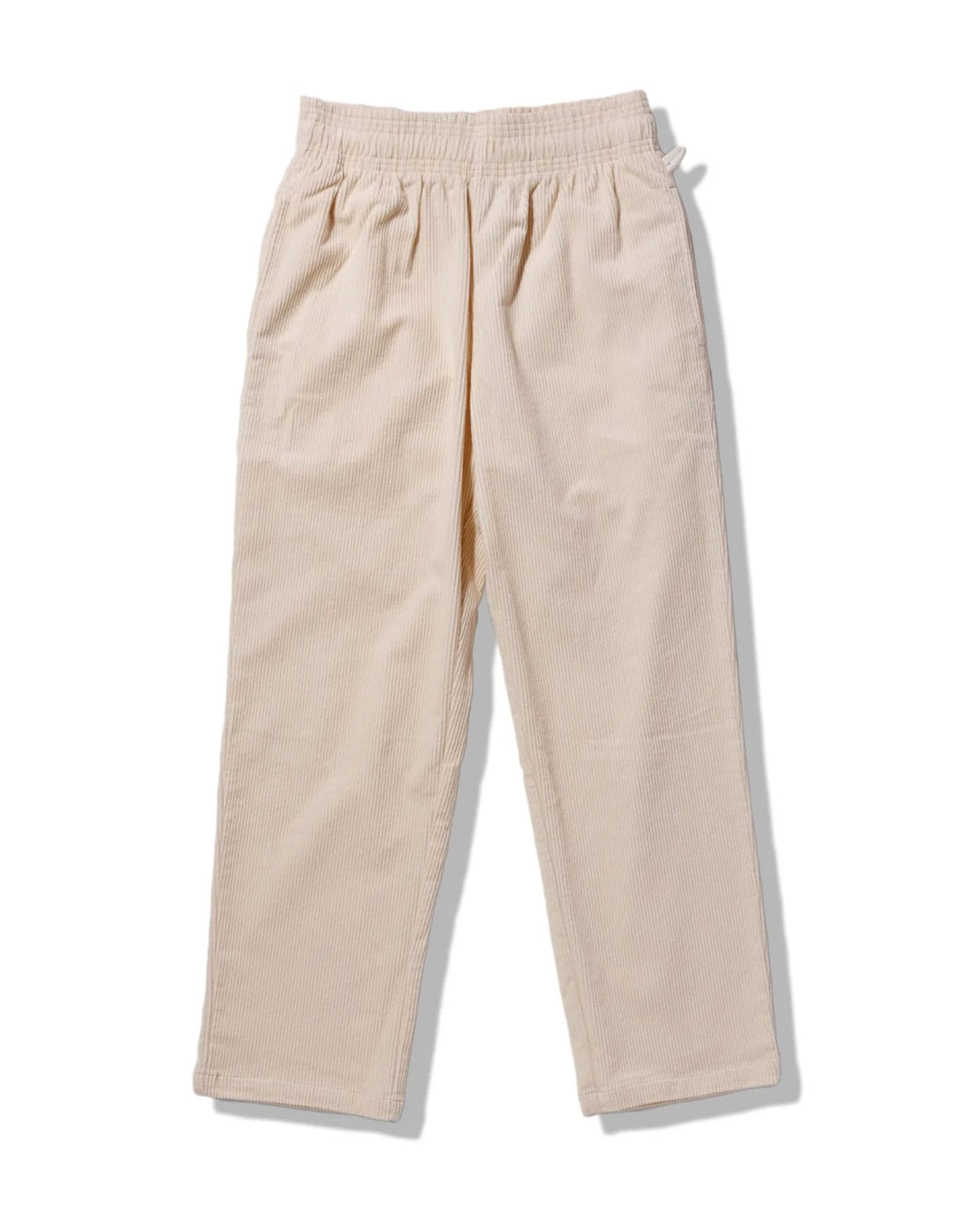 Cookman Chef Pants Semiwide Corduroy - Cream - -