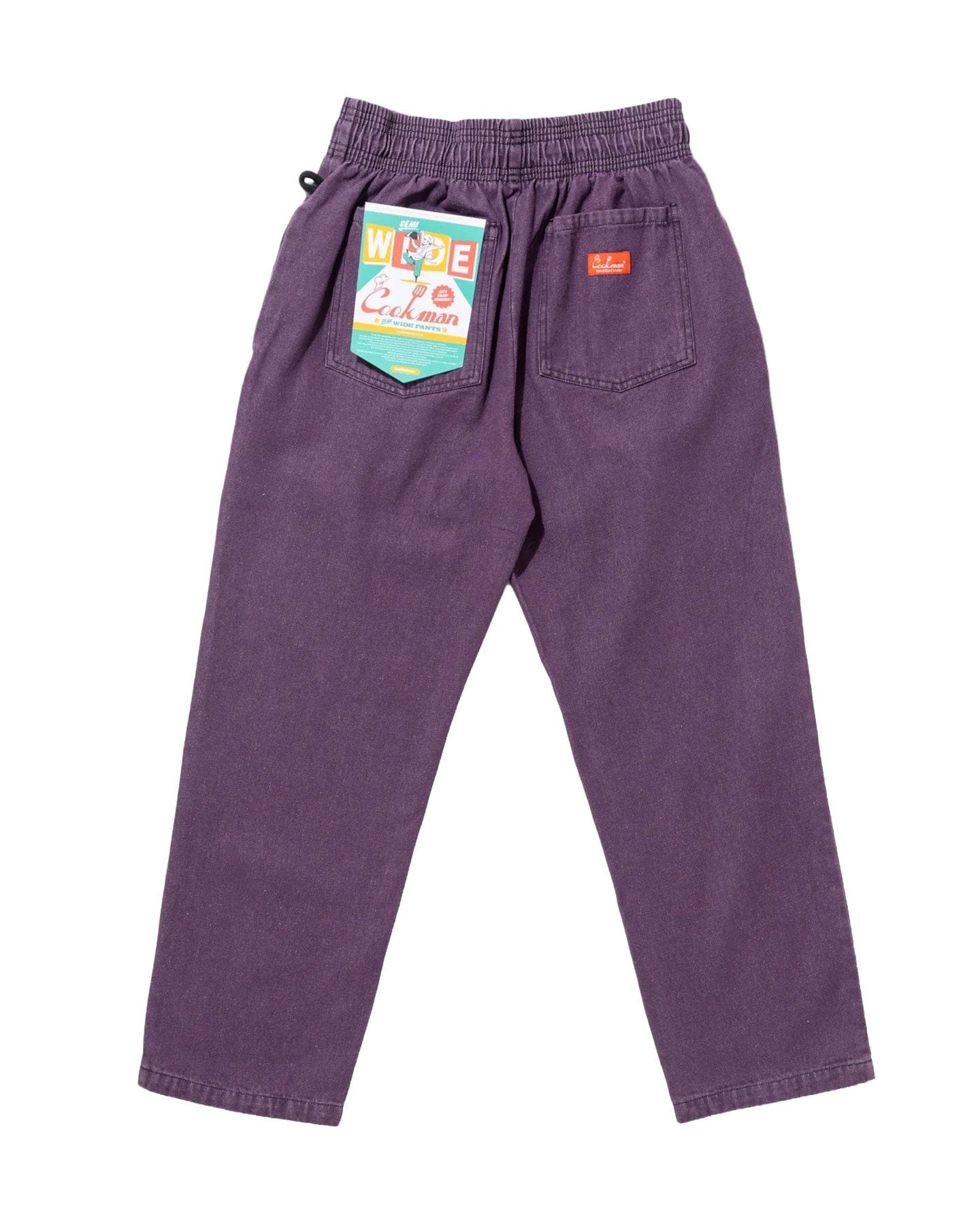 Cookman Chef Pants Semiwide - Denim Purple - -