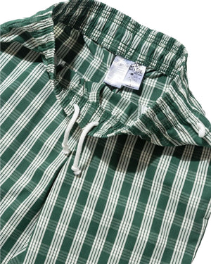 Cookman Chef Pants Semiwide - PALAKA Check Green - -