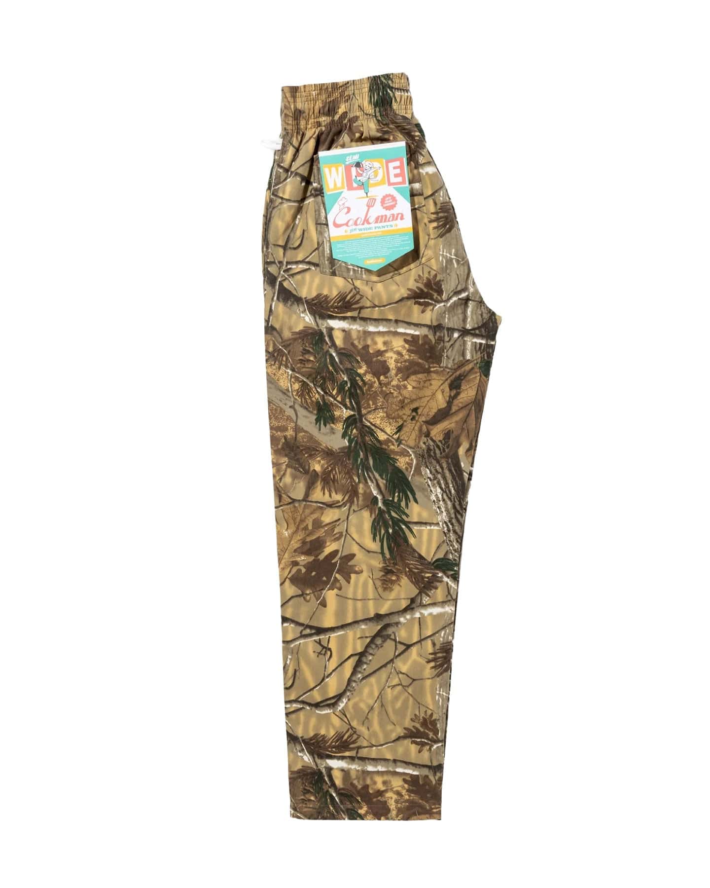 Cookman Chef Pants Semiwide - Timber Camo - -