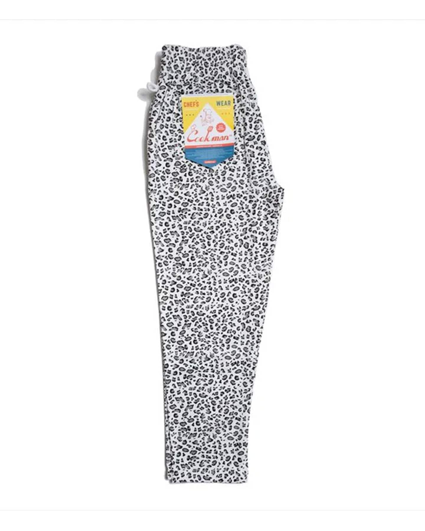 Cookman Chef Pants - Snow Leopard - -