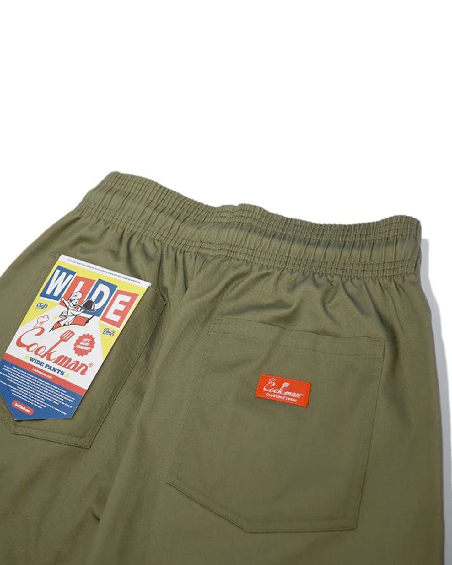 Cookman Chef Pants Wide - Olive - -