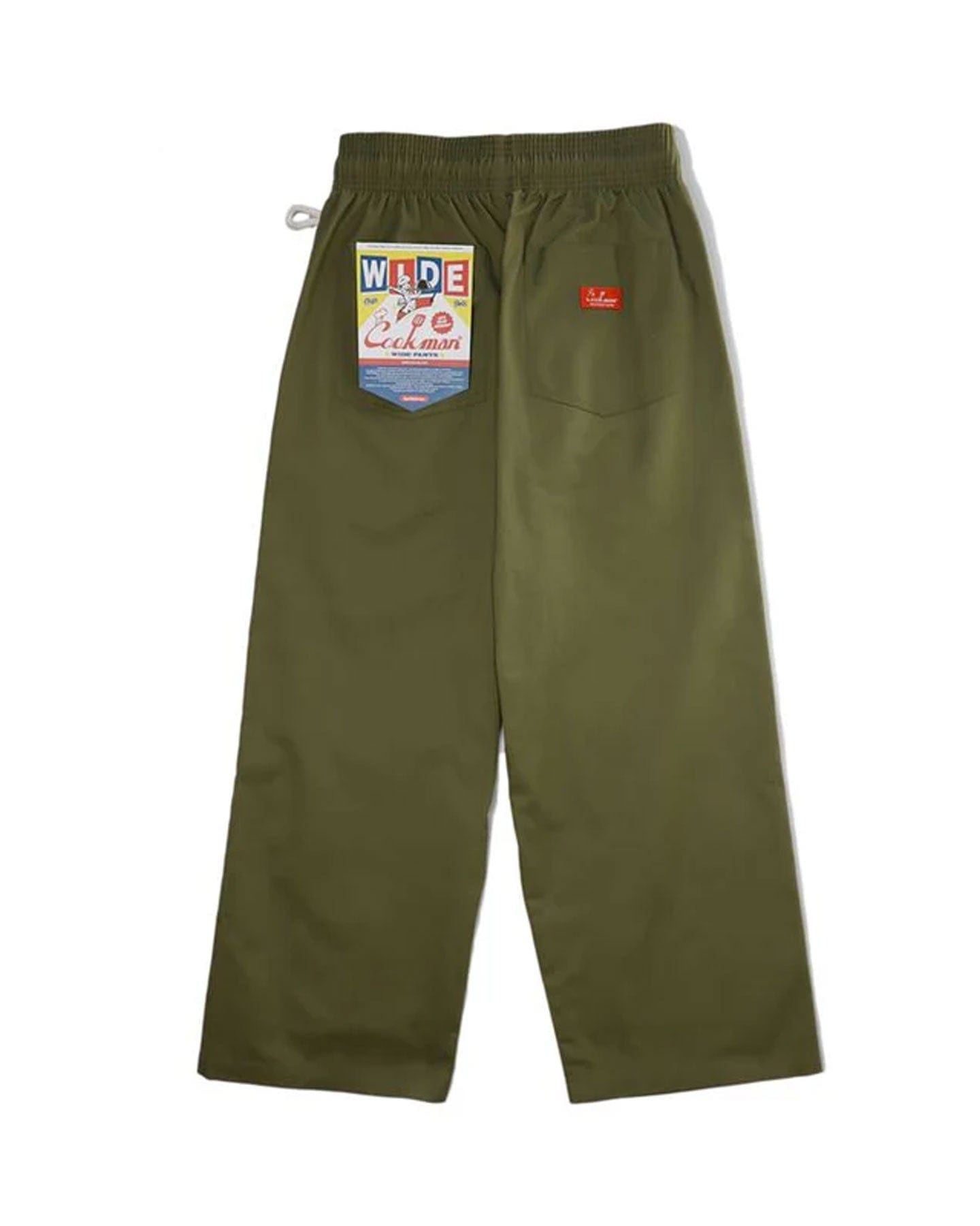 Cookman Chef Pants Wide - Olive - -