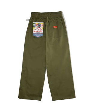 Cookman Chef Pants Wide - Olive - -
