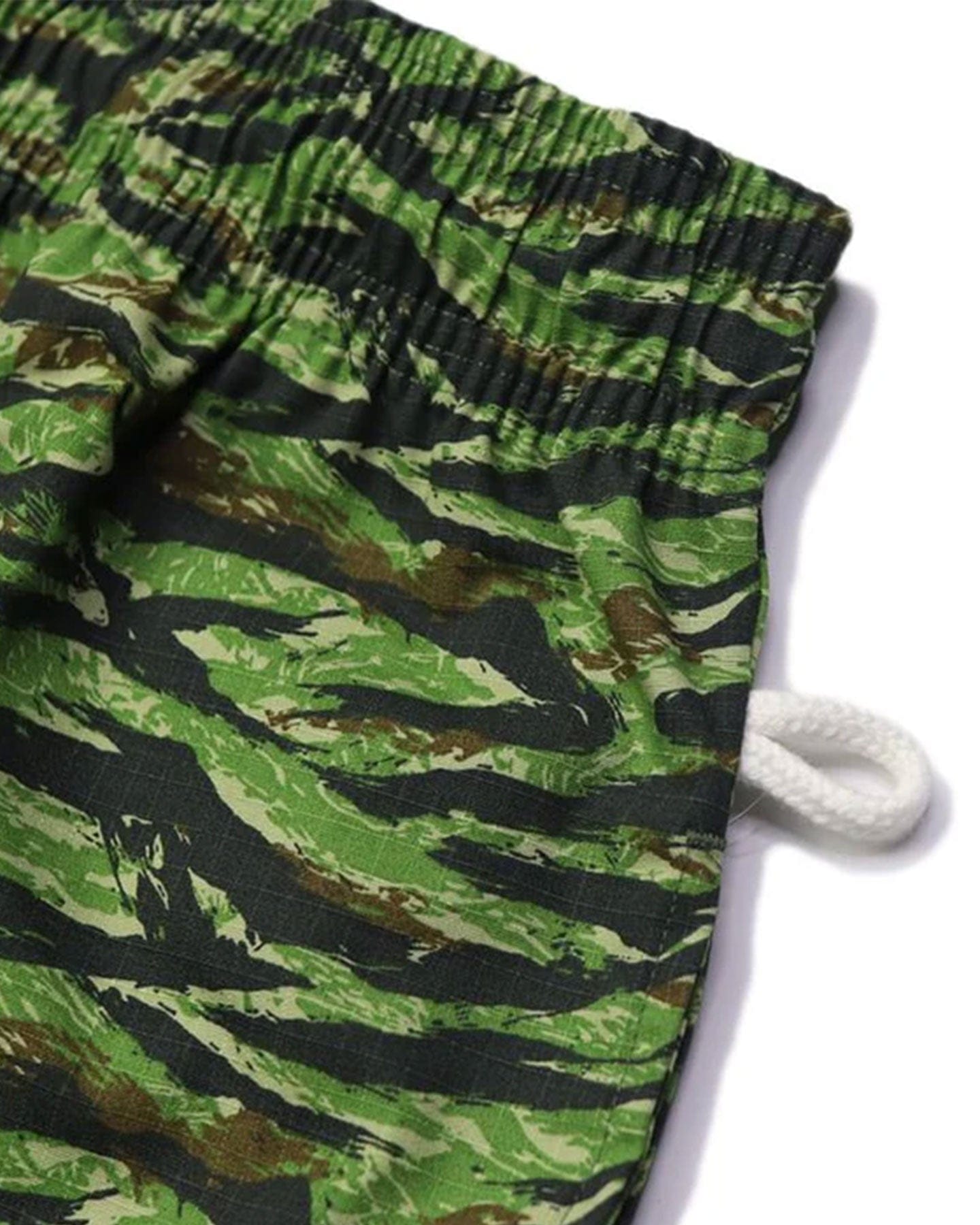Cookman Chef Short Pants - Ripstop Tiger Camo Green - -