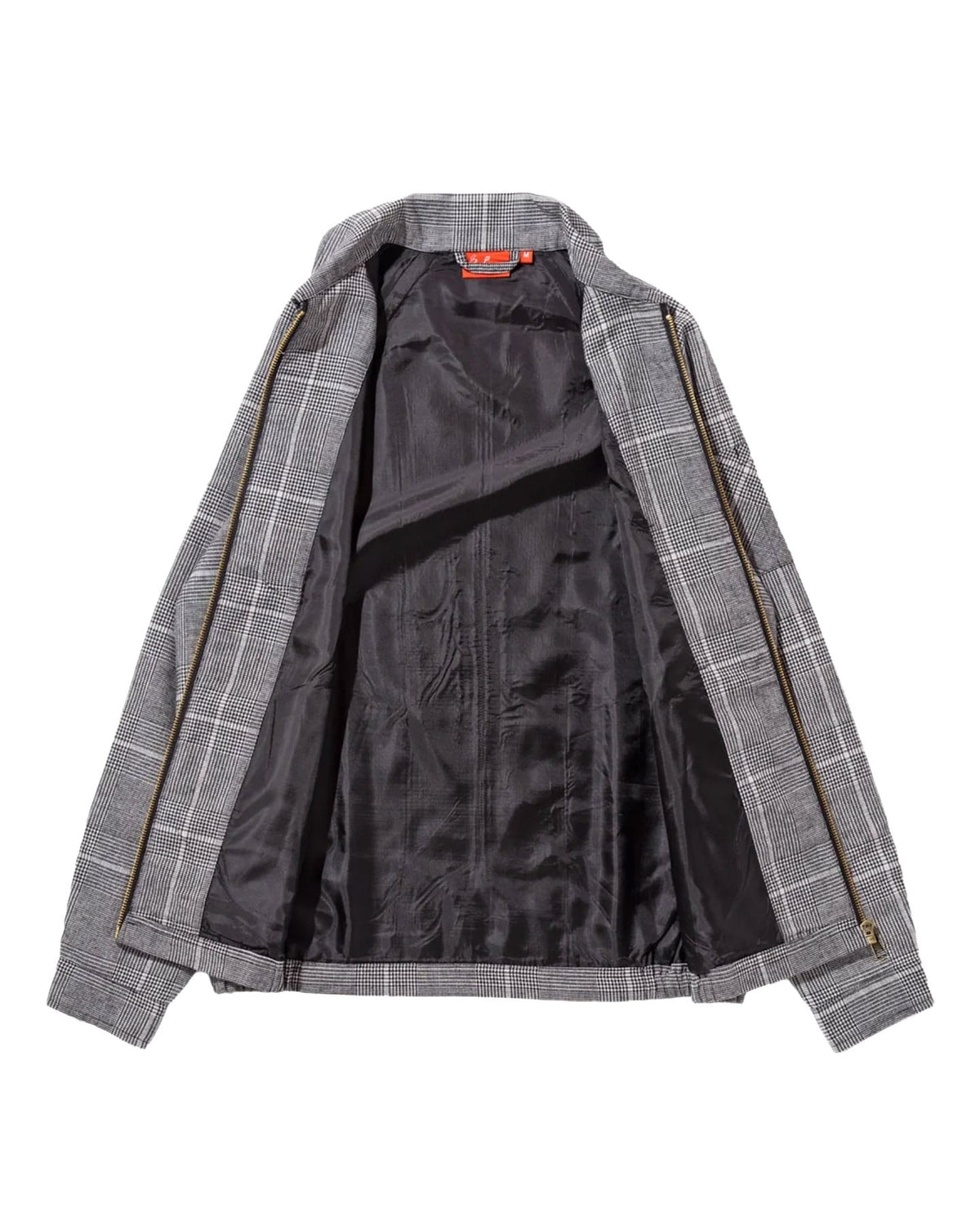 Cookman Delivery Jacket w/ Lining - Glen Check Black - -