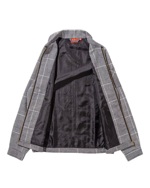 Cookman Delivery Jacket w/ Lining - Glen Check Black - -