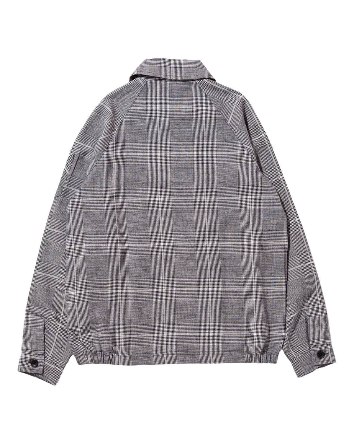 Cookman Delivery Jacket w/ Lining - Glen Check Black - -