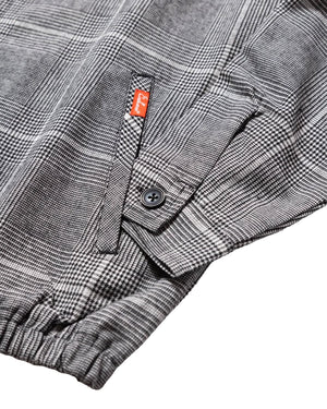 Cookman Delivery Jacket w/ Lining - Glen Check Black - -