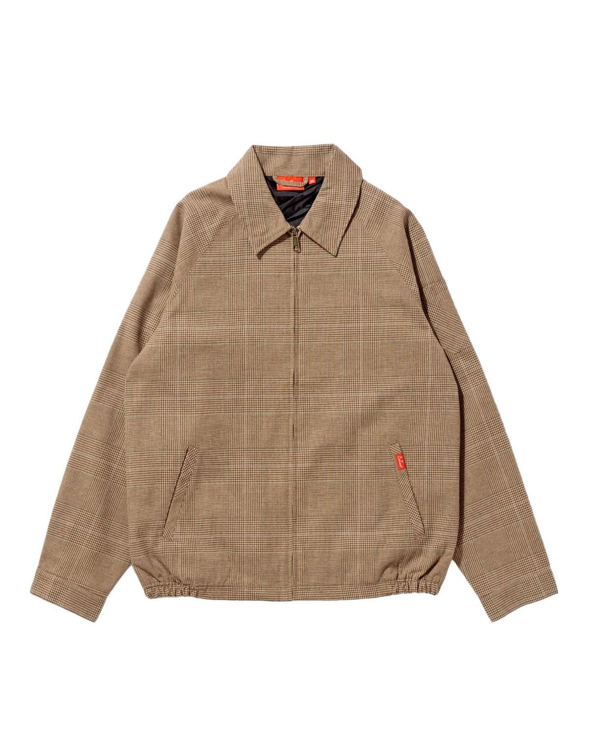 Cookman Delivery Jacket w/ Lining - Glen Check Brown - -