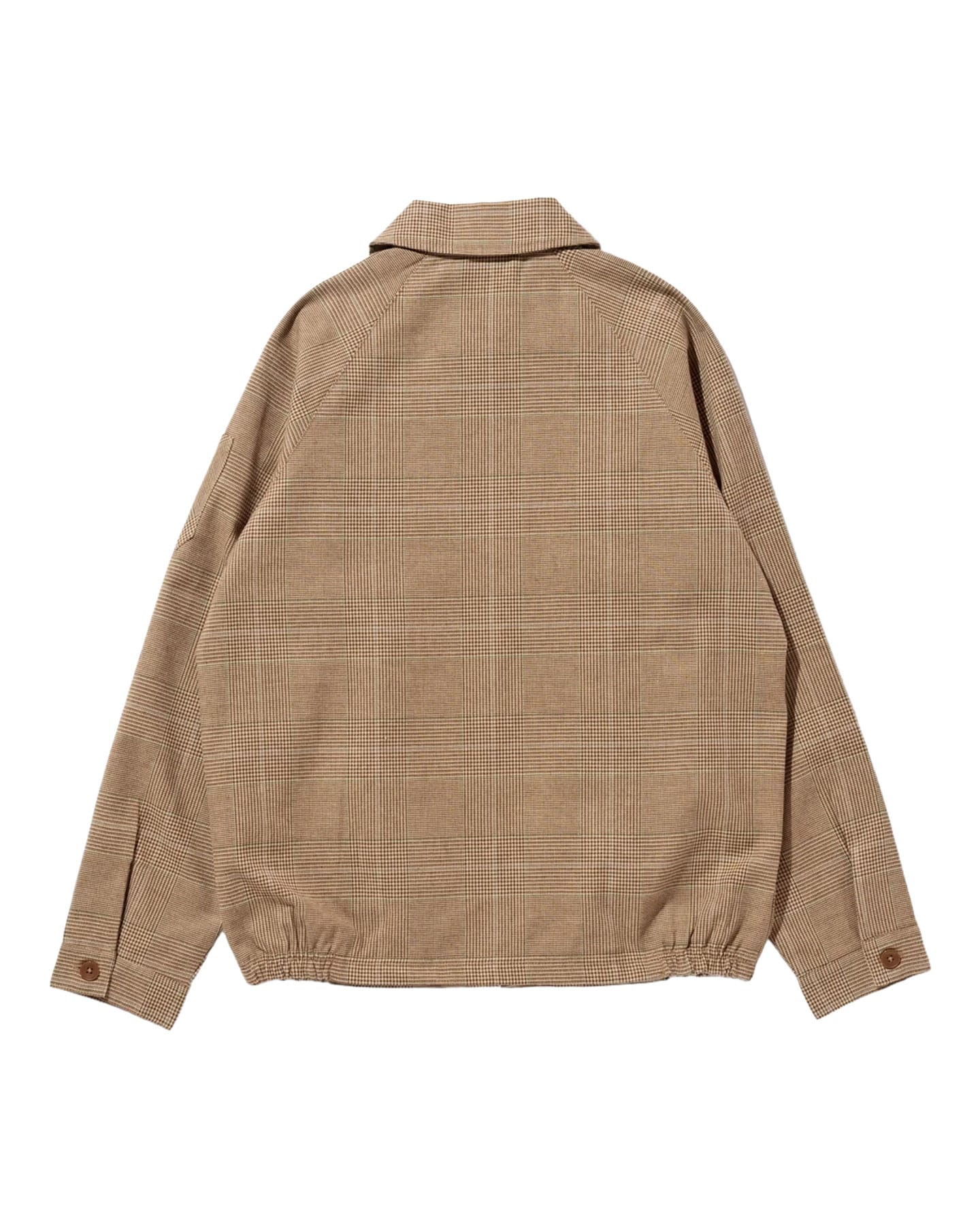 Cookman Delivery Jacket w/ Lining - Glen Check Brown - -