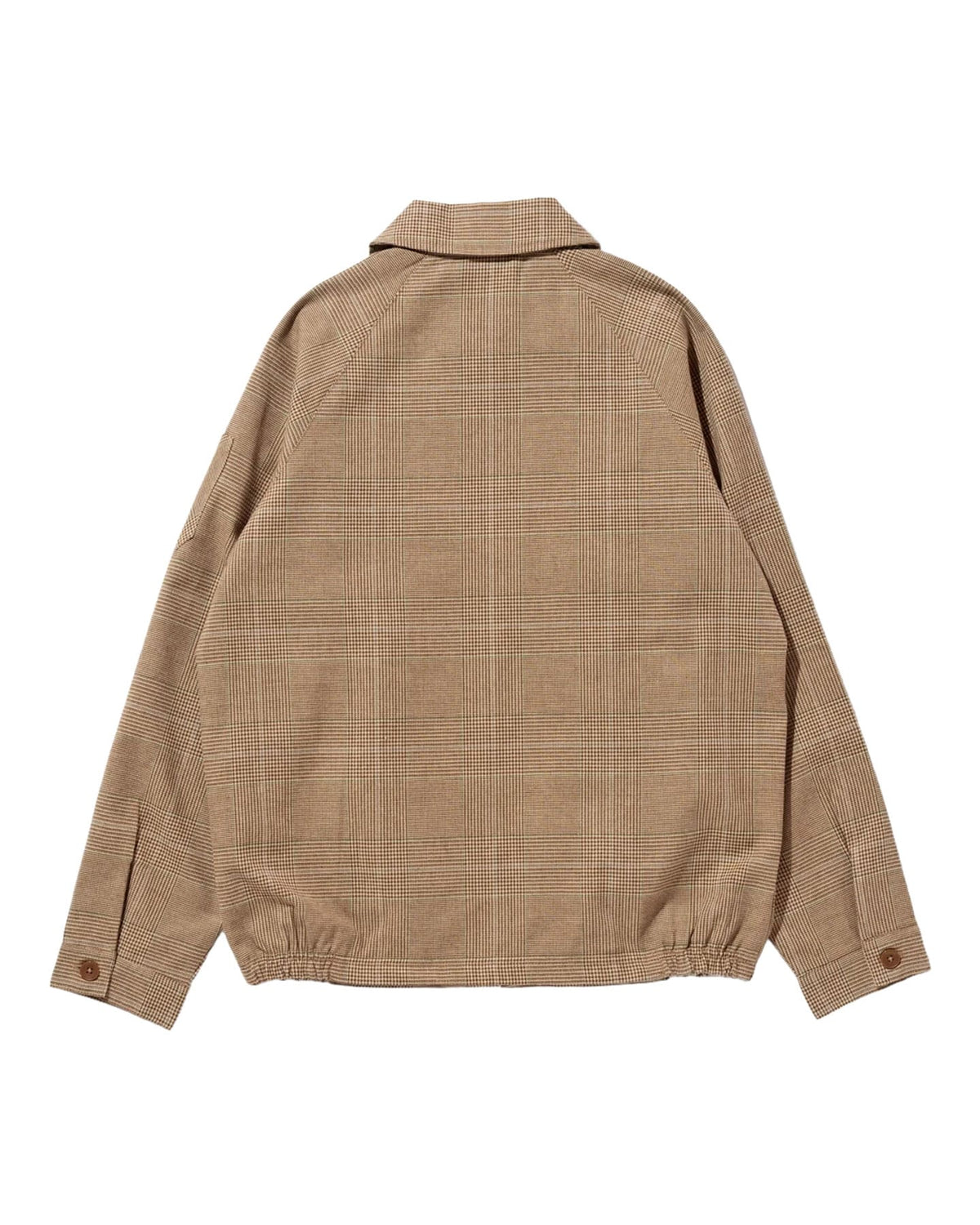 Cookman Delivery Jacket w/ Lining - Glen Check Brown - -