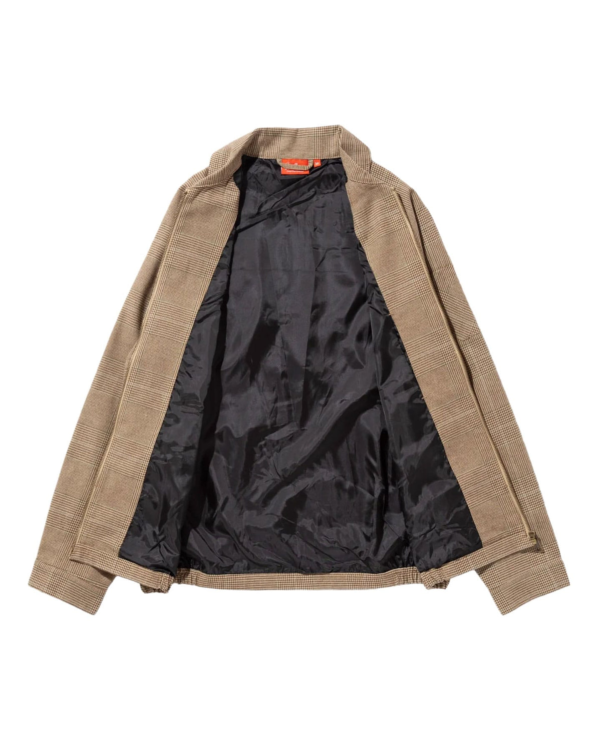Cookman Delivery Jacket w/ Lining - Glen Check Brown - -
