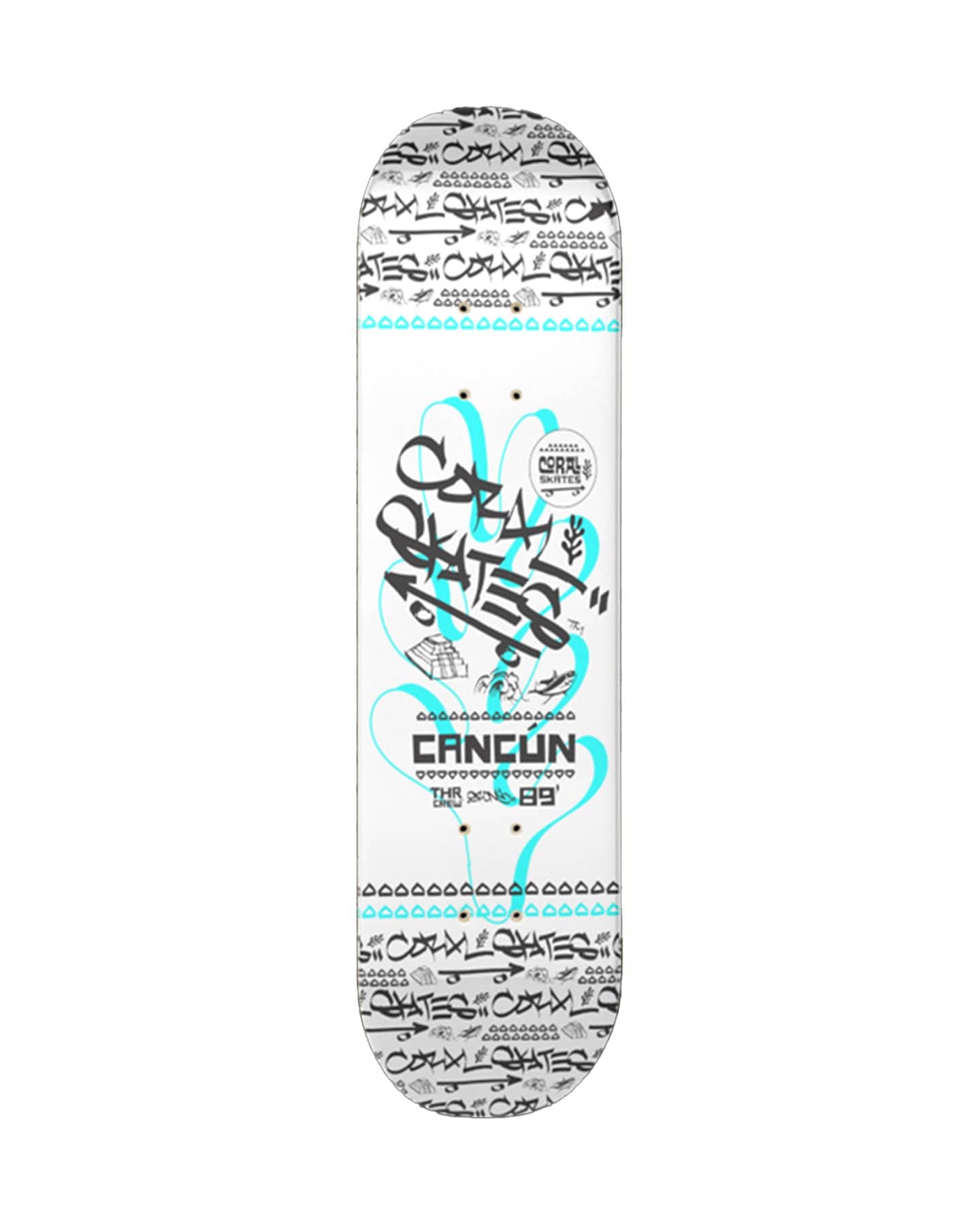 Coral Cancun Deck - 8.3" - -