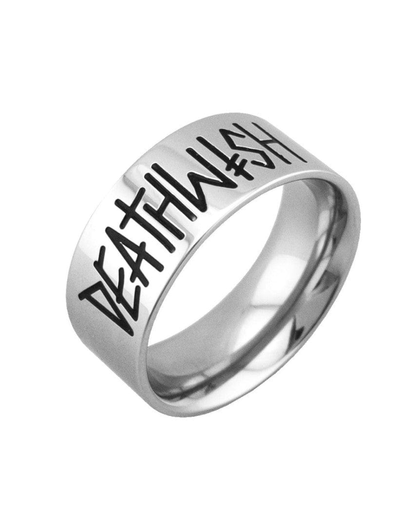 Deathwish Deathspray Silver Ring Large - 01-95-0022 - 93528311