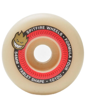 Deluxe Distribution Street Wheels Spitfire F4 101a Tablets Natural Wheels - 54mm