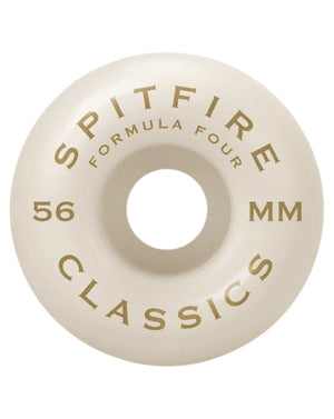 Deluxe Distribution Street Wheels Spitfire F4 99a Classic Blue Wheels - 56mm