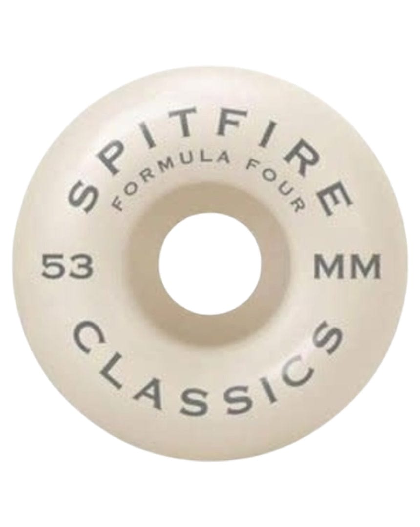 Deluxe Distribution Street Wheels Spitfire F4 99a Classic Orange Wheels - 53mm