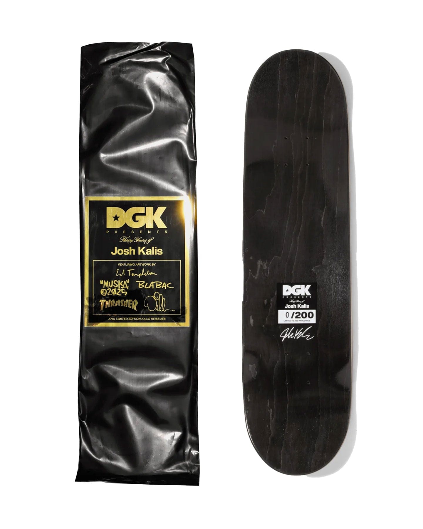 DGK 30 Years of Josh Kalis Deck - -