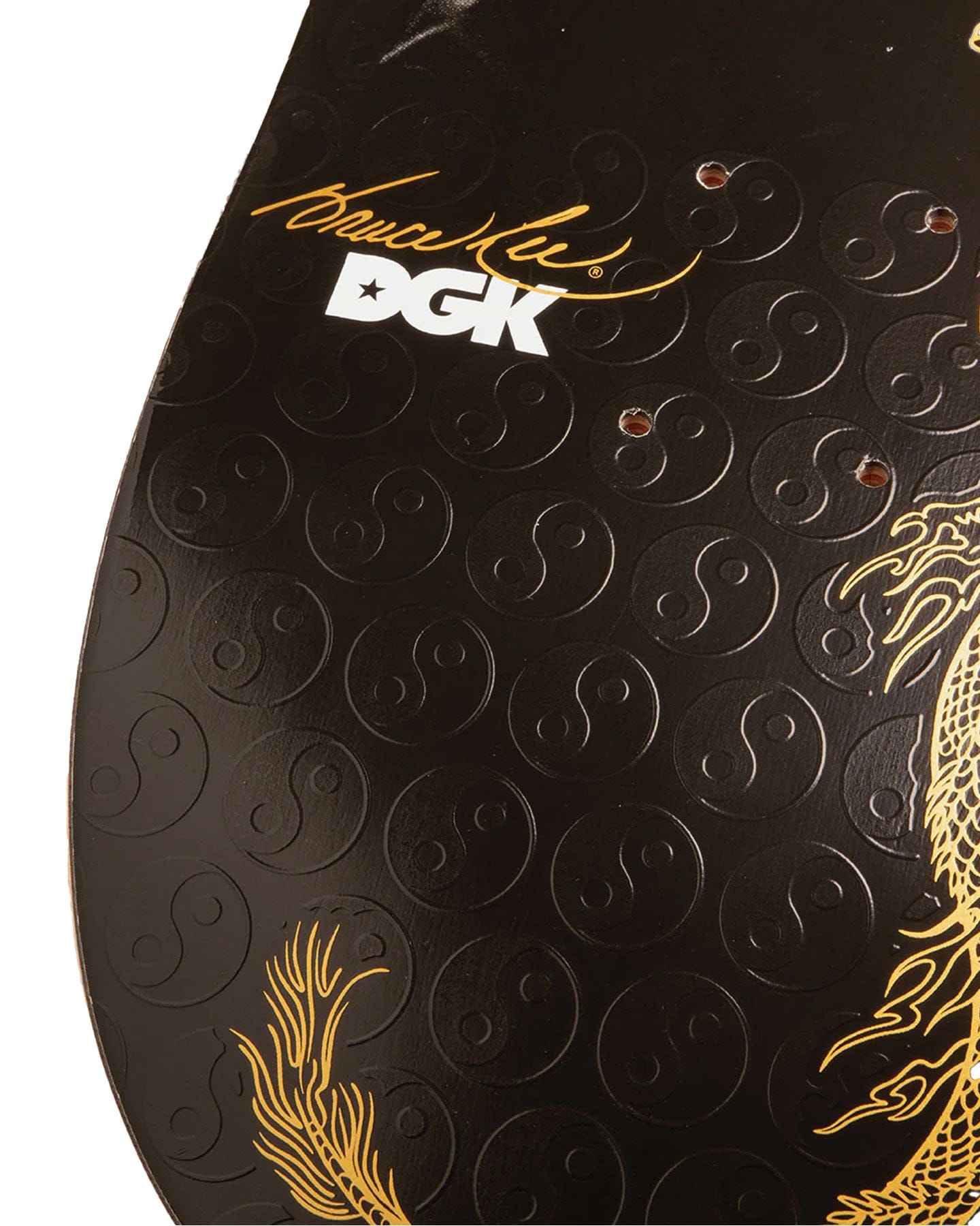 DGK x Bruce Lee Balance Embossed Black Deck - 8.25" - HDC-1083-8.25 - 27638263